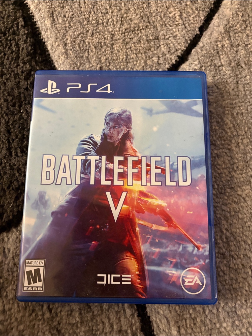Battlefield V PS4 Video Game - Blue